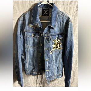 ed hardy new york city jean jacket